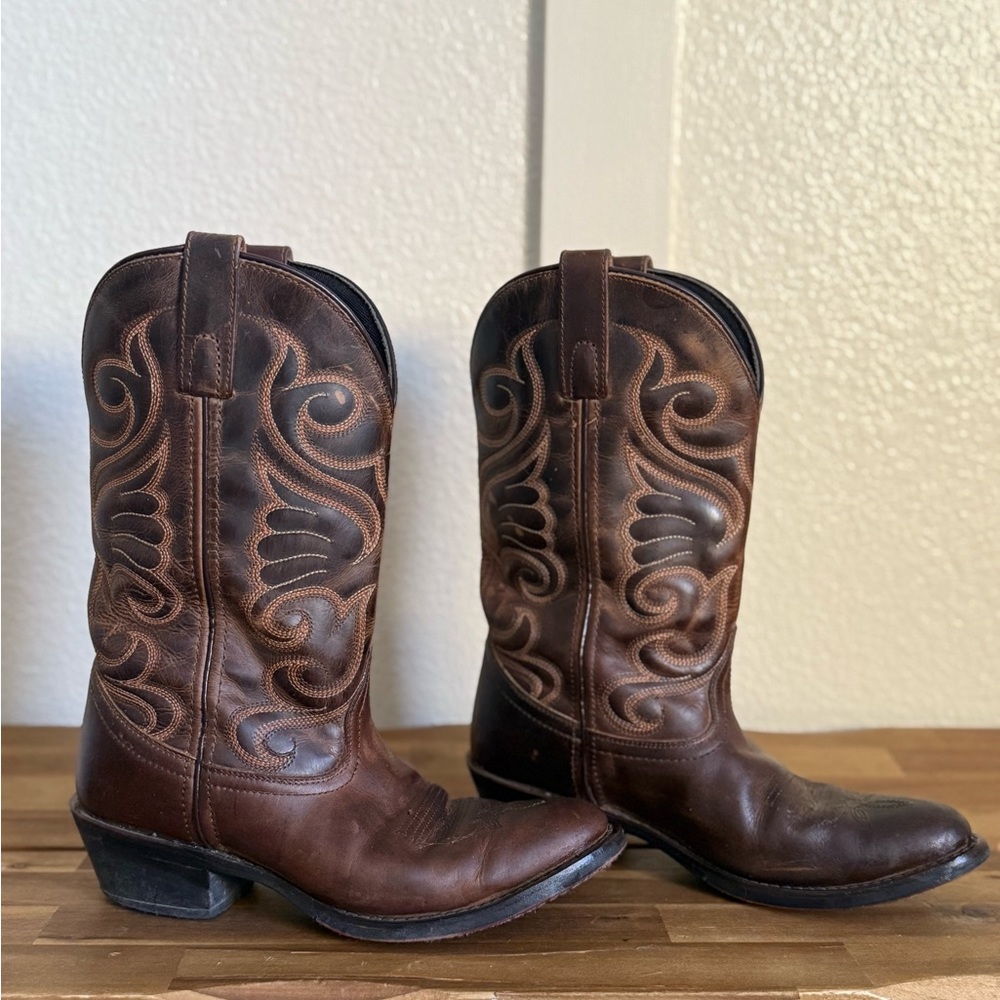 Women’s Leather Laredo Cowboy Boots